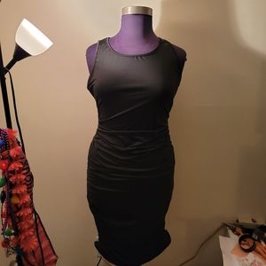 Black Bodycon Ruched